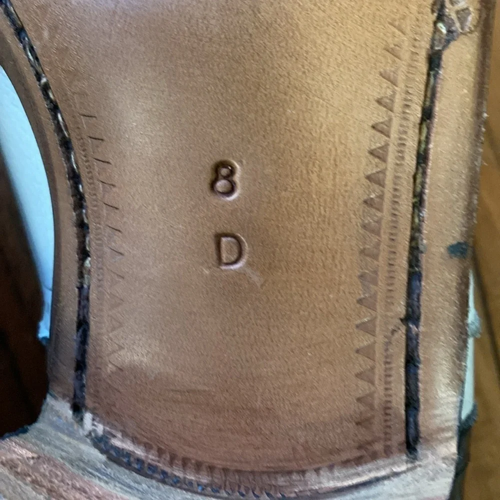 VINTAGE Spectator BRAGANO for COLE HAAN Wingtip Oxford Dress Shoes 8 D ITALY